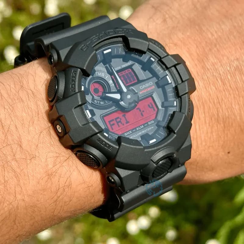 ساعت کاسیو G-SHOCK مردانه مدل GA-700BBR-1A — تصویر ۴
