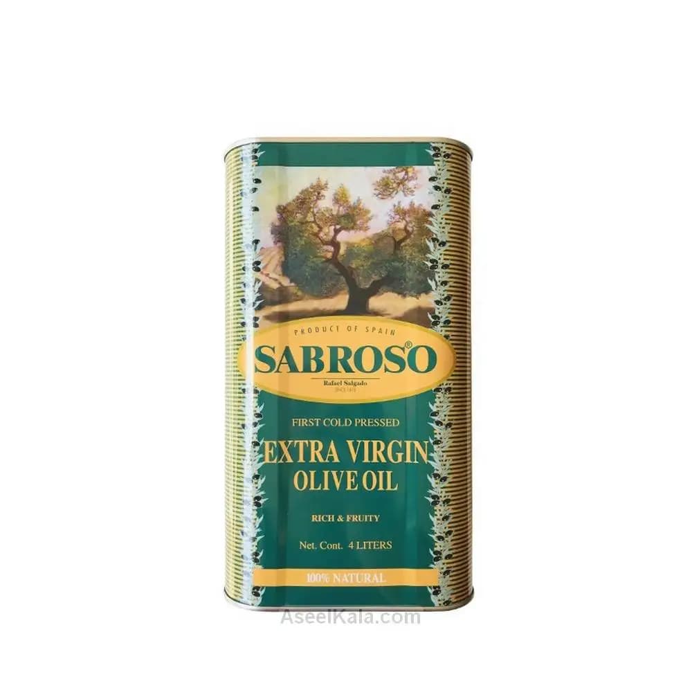 روغن زیتون سابروسو فرابکر اکسترا ورژن 4 لیتری – Sabroso