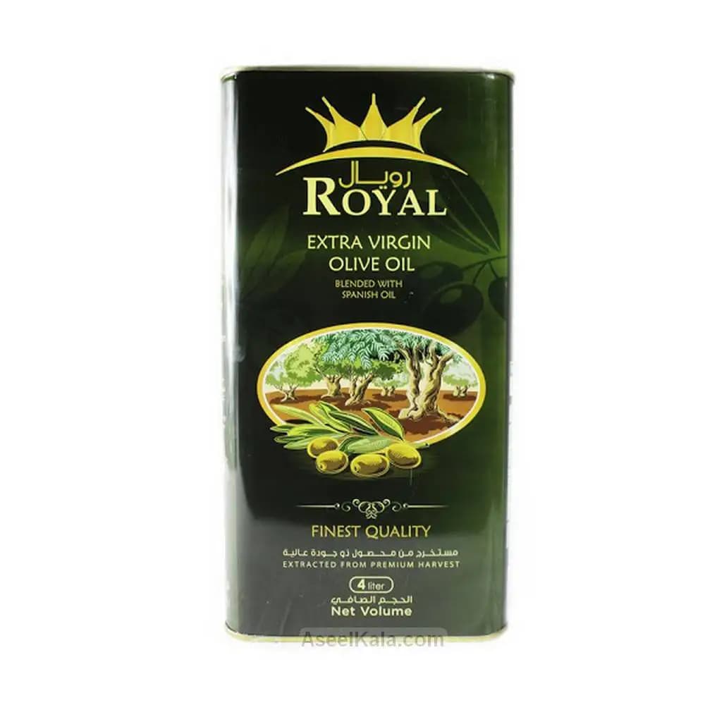 روغن زیتون رویال قوطی فلزی 4 لیتری – Royal