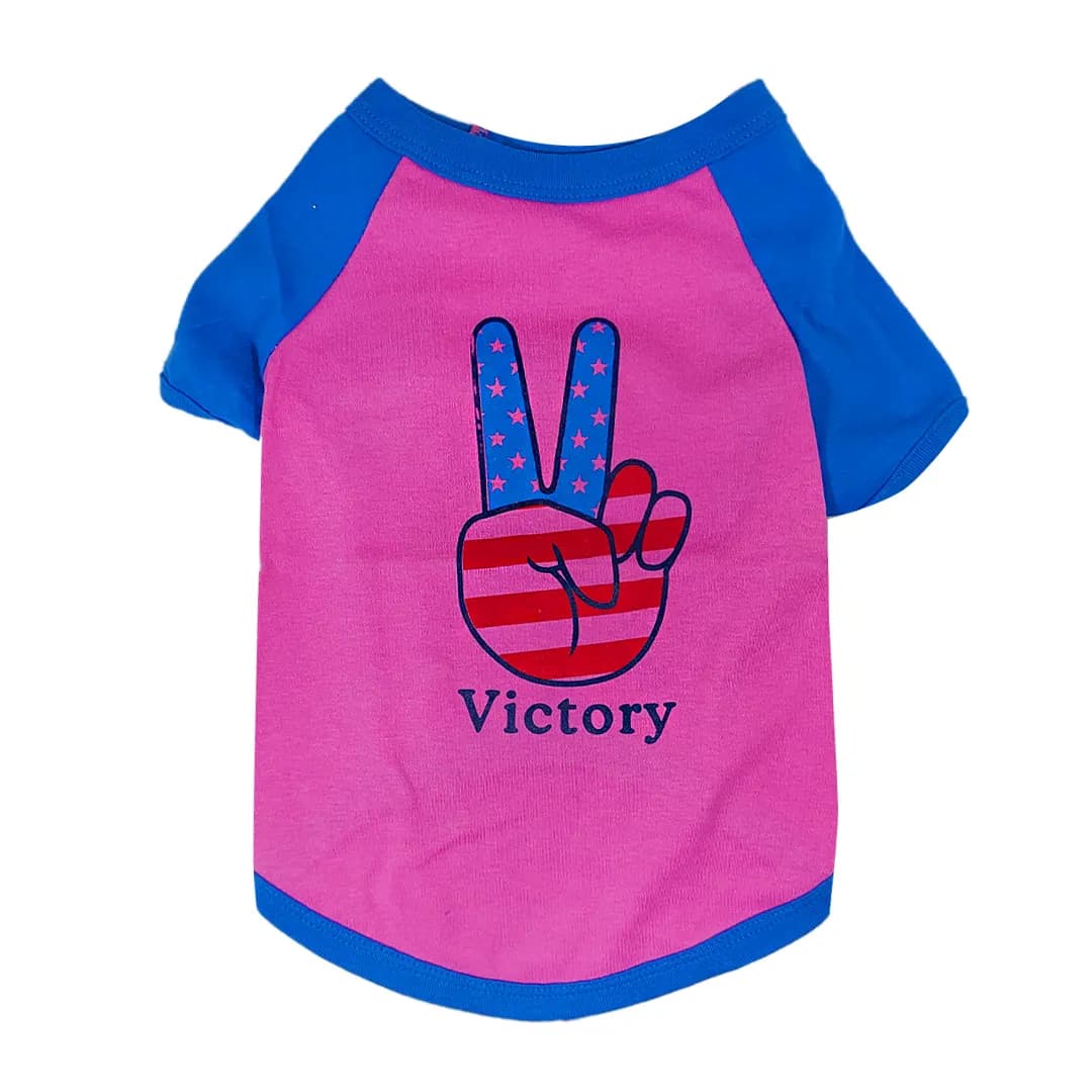 لباس سگ، گربه، خرگوش طرح Victory
