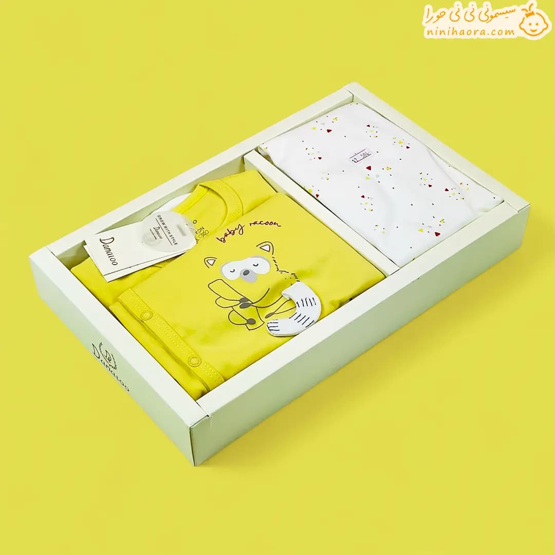 پنج تیکه پنبه دانالو طرح شیر و کروکودیل — تصویر ۸