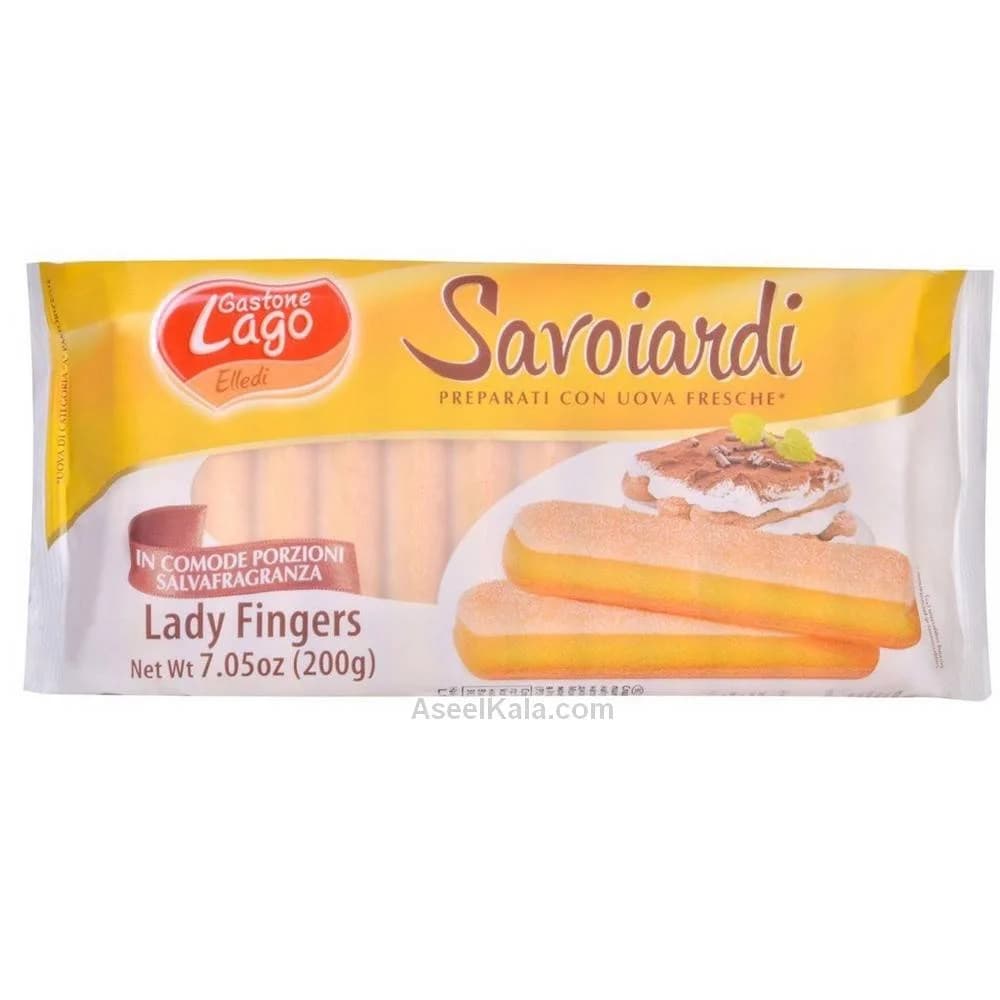 بیسکویت تیرامیسو لیدی فینگر لاگو وزن 2۰۰ گرمی – LAGO
