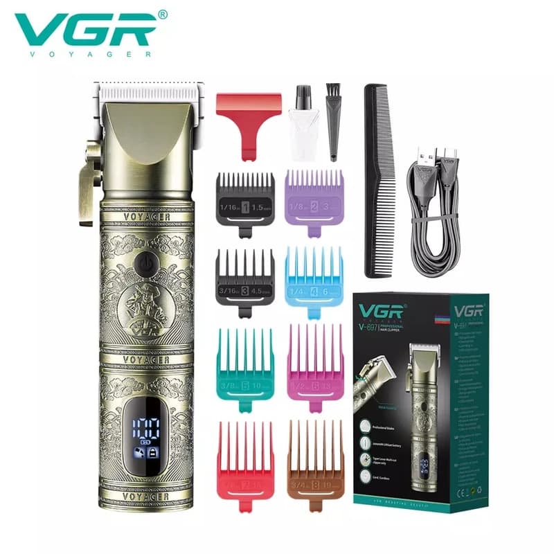 ماشین اصلاح موی سر و صورت وی جی آر مدل V-697 — تصویر ۱۲