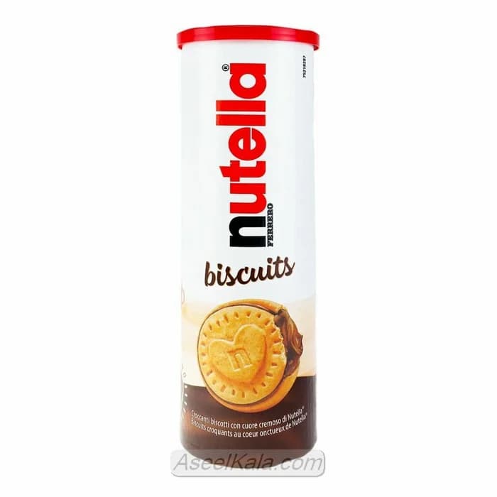 بیسکویت نوتلا قوطی 166 گرمی – Nutella — تصویر ۳