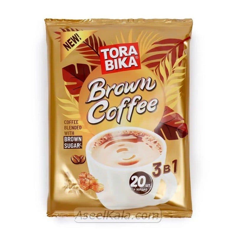 کافی میکس تورابیکا براون کافی بسته 20 عددی – Torabika