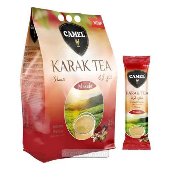 چای ماسالا کمل بسته 25 عددی – Camel — تصویر ۳