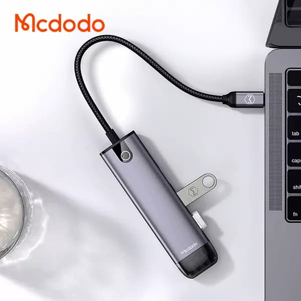 هاب 5 پورت USB-C مک دودو مدل HU-7750 — تصویر ۱۲