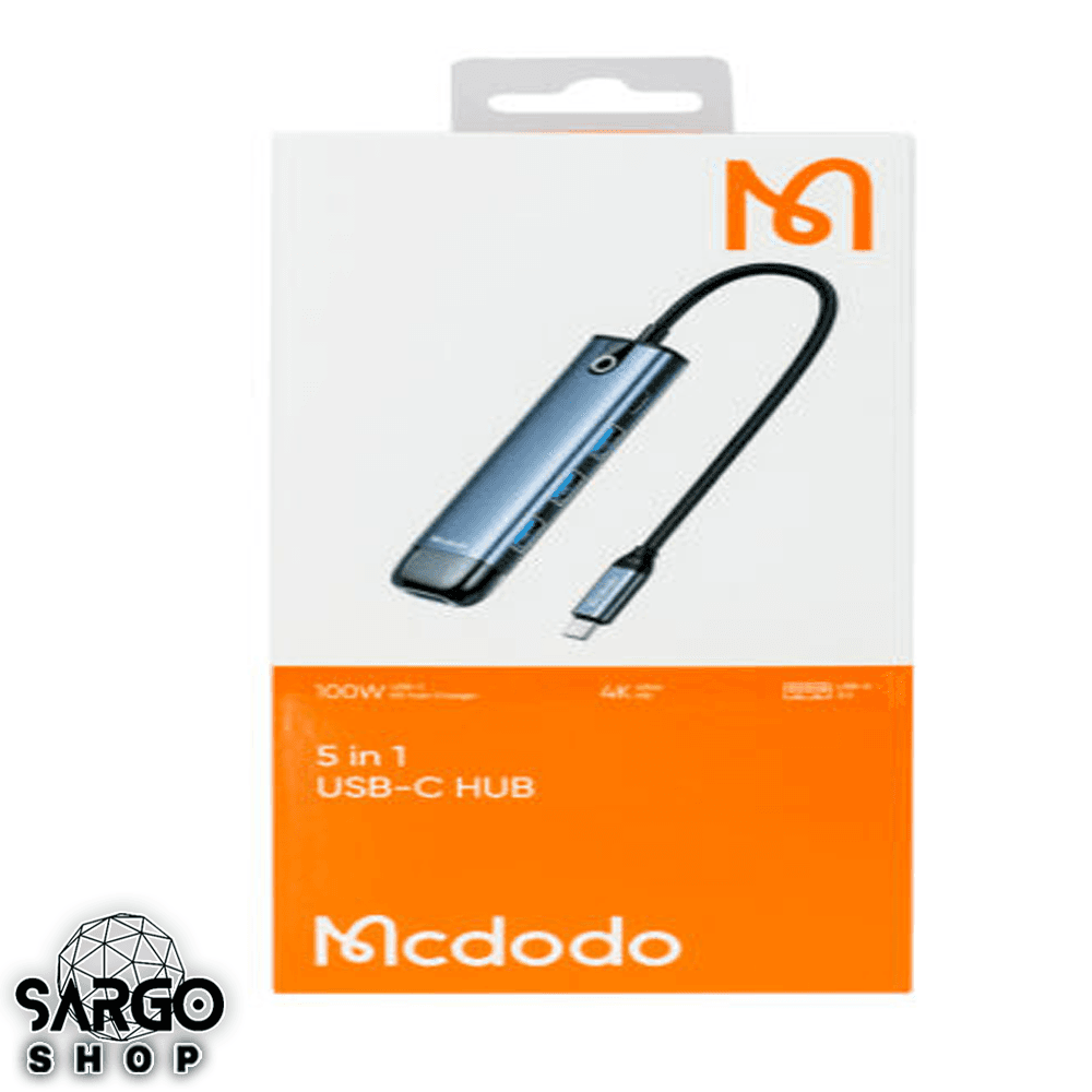 هاب 5 پورت USB-C مک دودو مدل HU-7750 — تصویر ۷