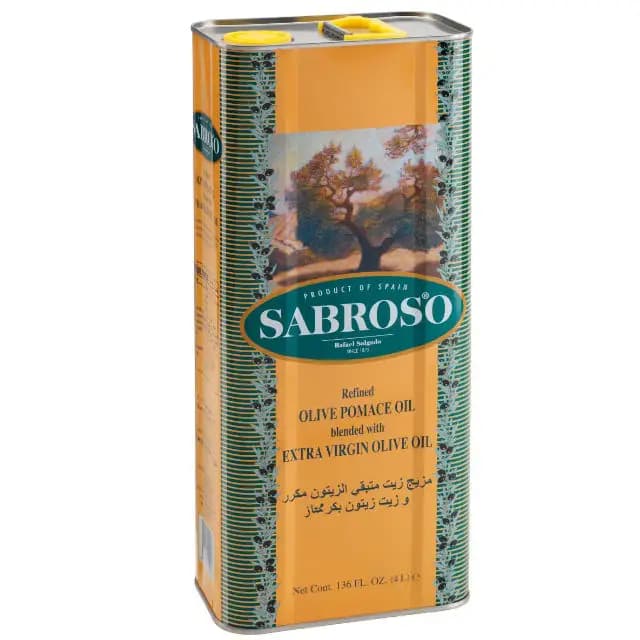 روغن زیتون سابروسو بدون بو 4 لیتری قوطی – SABROSO — تصویر ۵