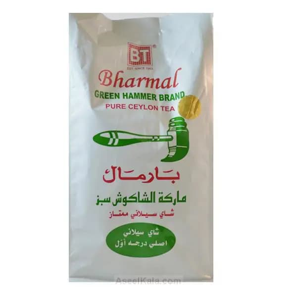 چای بارمال چکش سبز پاکتی 500 گرمی – BHARMAL — تصویر ۳