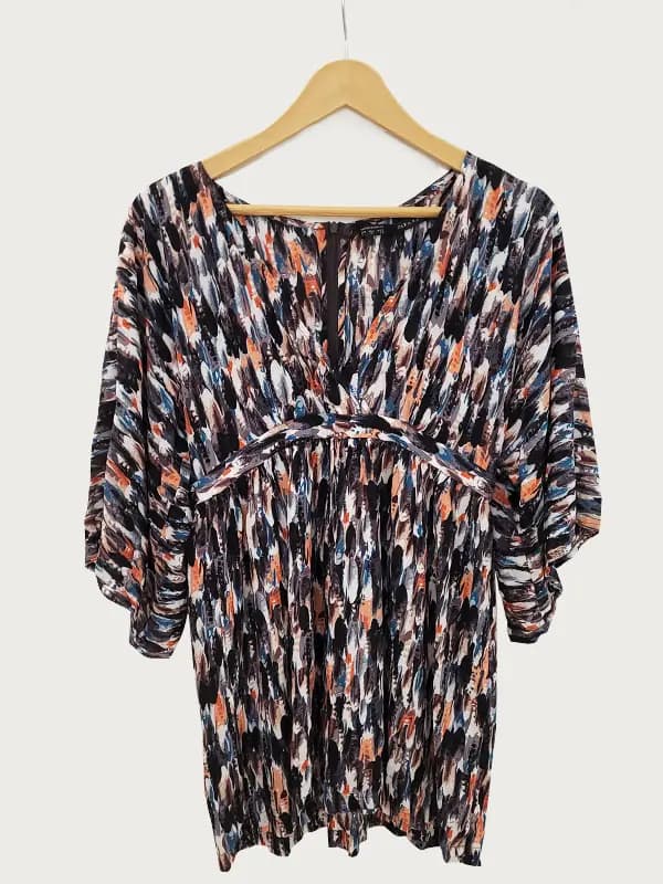 شومیز کیمونو ZARA BASIC — تصویر ۴