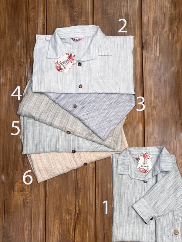 کیمونو دکمه چوبی لمه — تصویر ۳