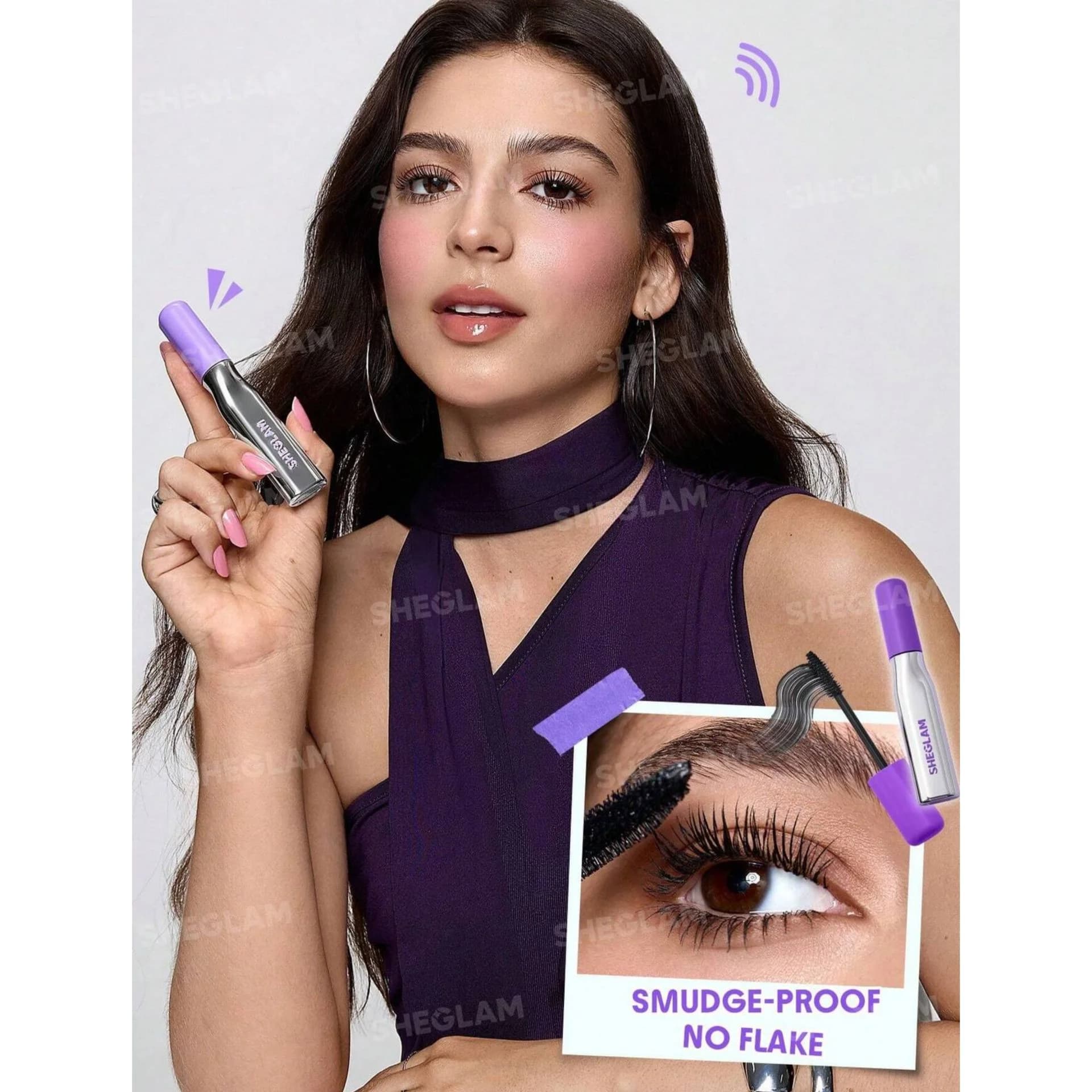 ریمل حجم دهنده شیگلم SHEGLAM مدل Lashlighter Mega Boost — تصویر ۱۲