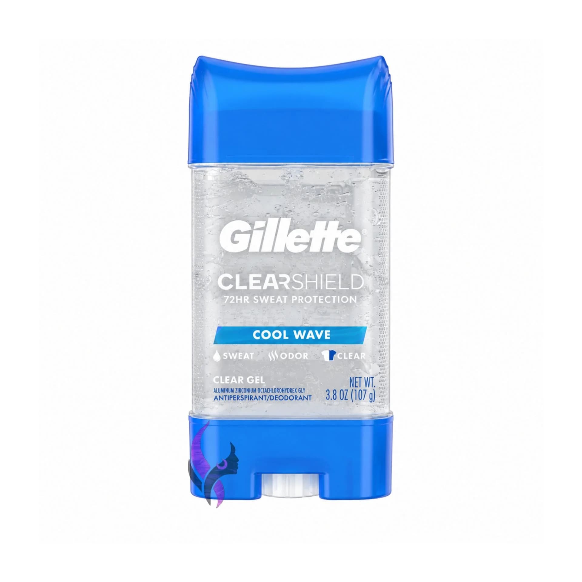 مام ژله ای ژیلت سری مدل COOL WAVE سری CLEAR SHIELD حجم 107 گرم — تصویر ۲