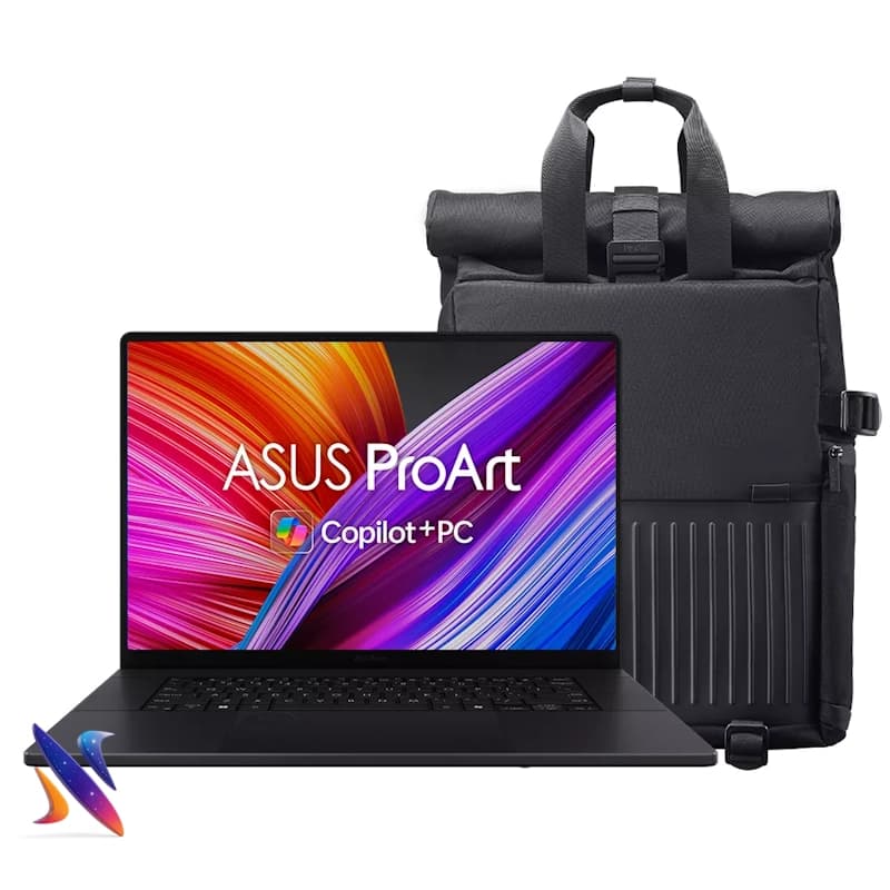 لپ تاپ 16 اینچی لمسی پروآرت ایسوس Asus ProArt OLED H7606WI Ryzen Ai9 HX375 64GB 4TB 8G-RTX4070 Nvidia Graphics Touch 4K