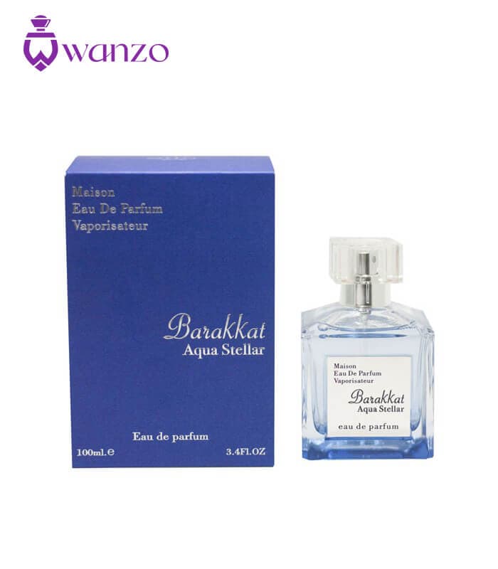 عطر ادکلن فراگرنس ورد باراکات آکوا استلار (مشابه باکارات رژ آبی) | Fragrance World Barakkat Aqua Stellar