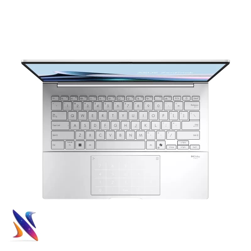 لپ‌تاپ 14 اینچی لمسی ایسوس ASUS Zenbook OLED UX3405CA Core Ultra9-285H 32GB 1TB Intel ARC Graphics 3K WQ+ Panel 120Hz Touch — تصویر ۶