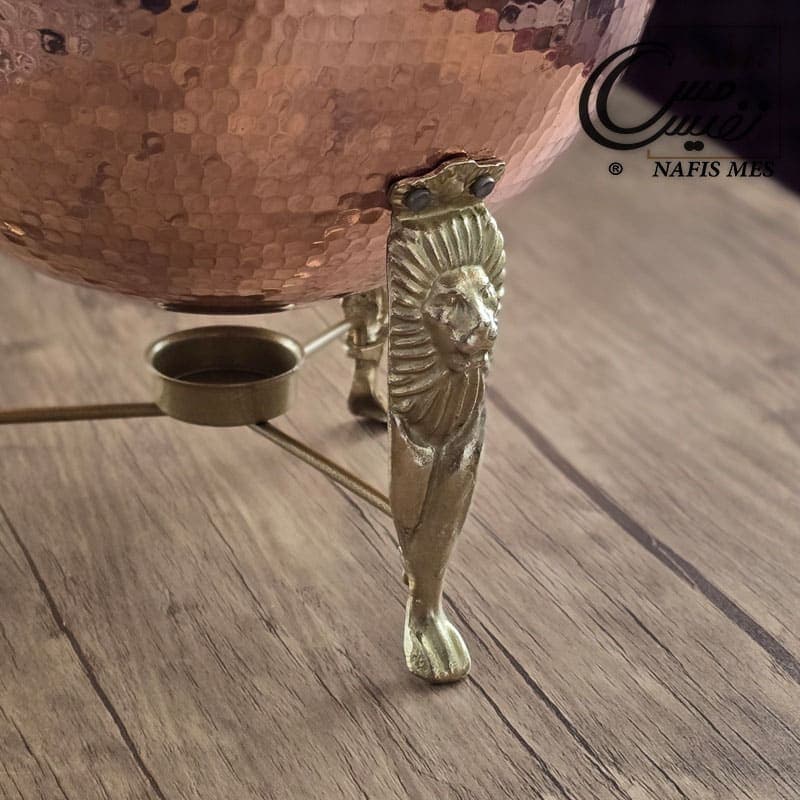 سوفله خوری گرد مسی وارمر دار مدل نوین — تصویر ۲