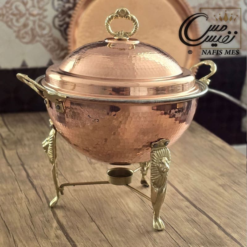 سوفله خوری گرد مسی وارمر دار مدل نوین