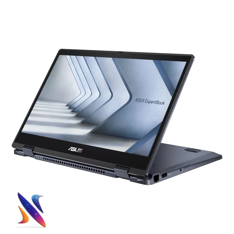 لپ تاپ 14 اینچی لمسی ایسوس ASUS ExpertBook B3402FVA Core5-120U 8GB 2TB Intel R Graphics IPS Touch + Bag & Mouse — تصویر ۲