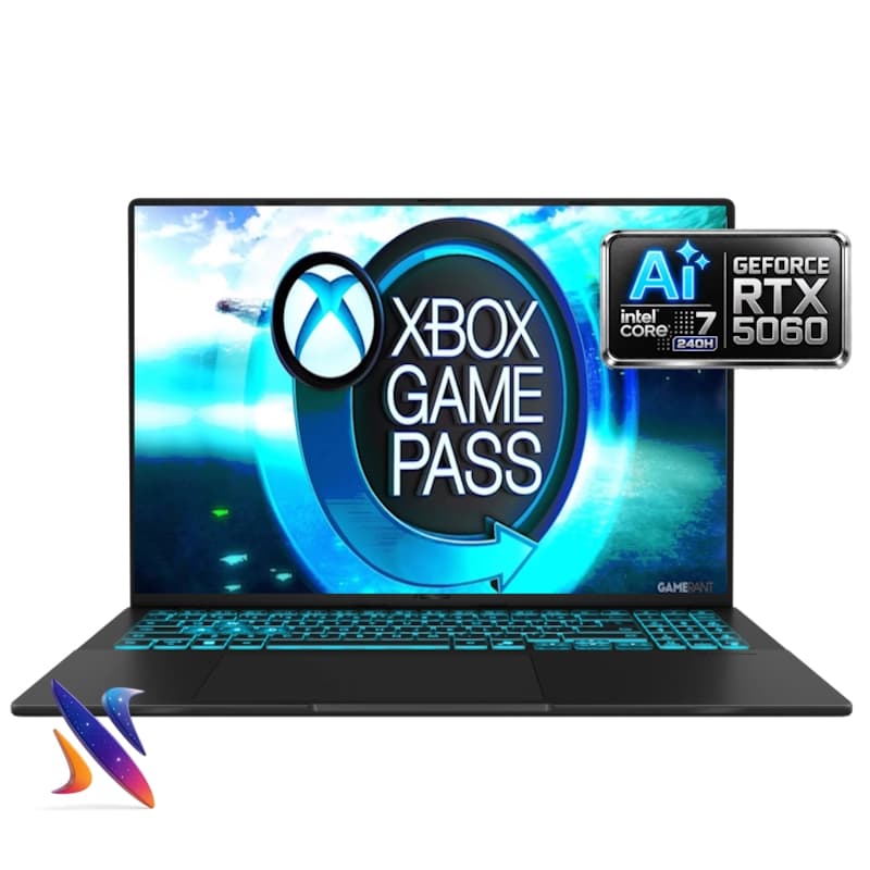 لپ تاپ 16 اینچی گیمینگ ایسوس ASUS Gaming V3607VM CORE 7-240H 64GB 1TB 8G-RTX5060 Nvidia Graphics