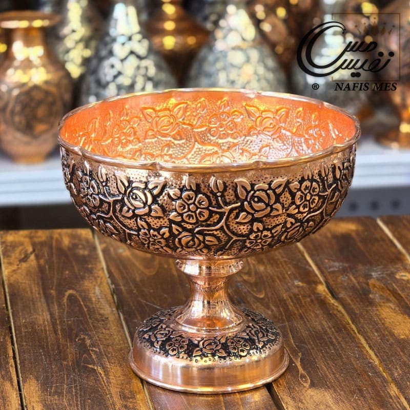شکلات خوری مسی لوکس مدل رهام