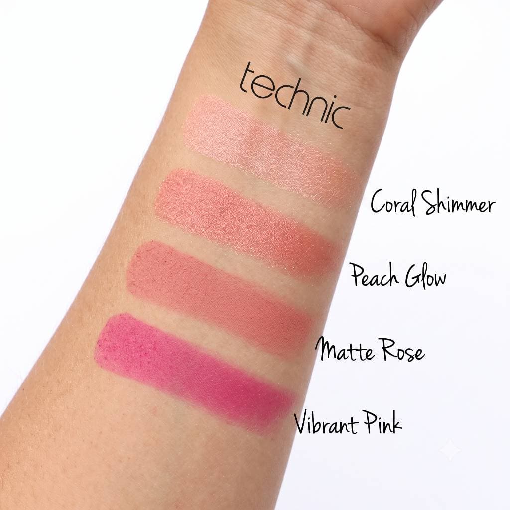 پالت رژگونه 4 رنگ تکنیک technic — تصویر ۲