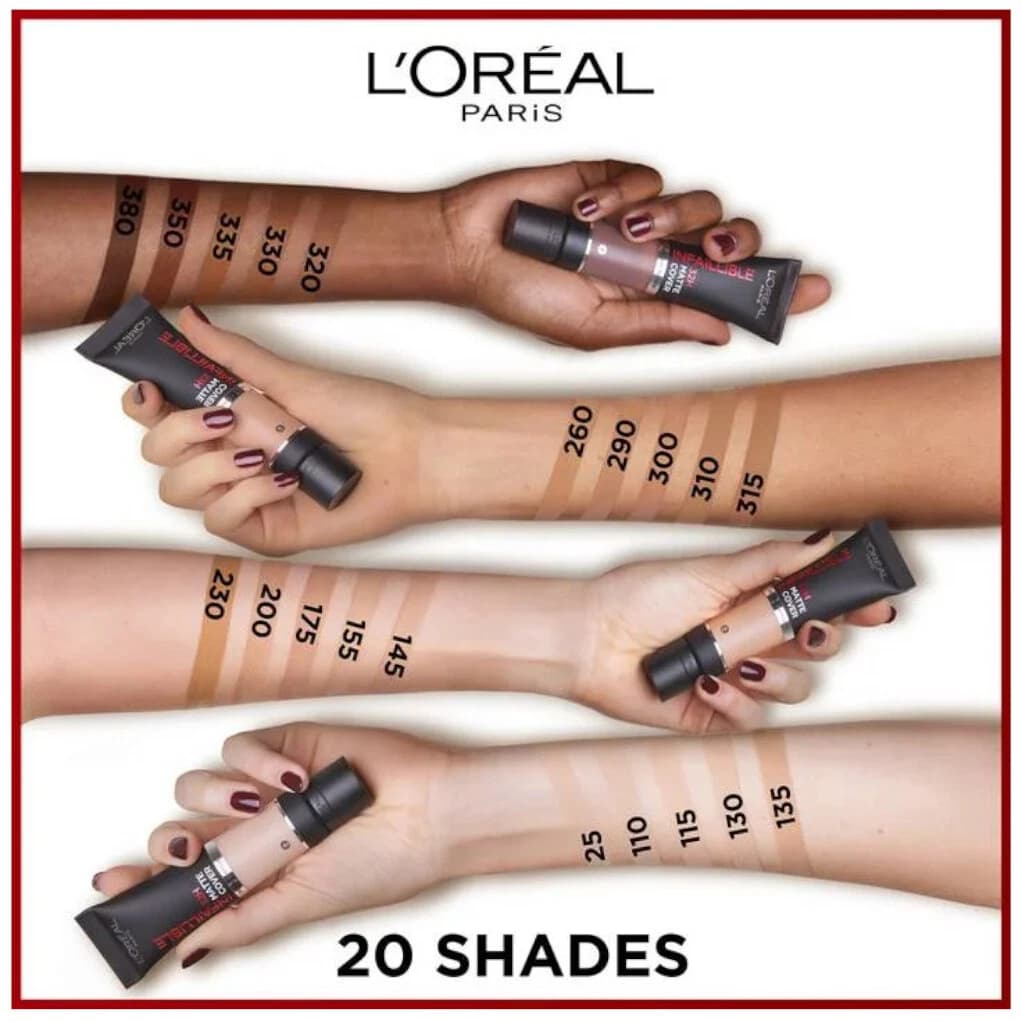 کرمپودر لورال LOREAL مدل INFALLIBLE 32 H — تصویر ۲