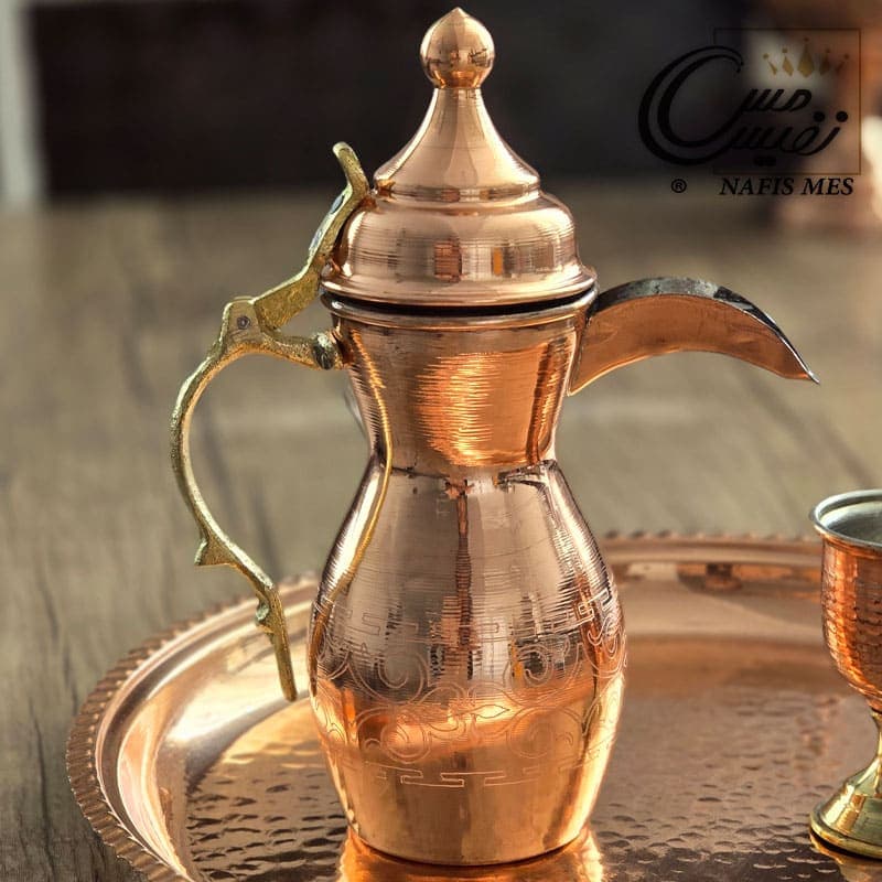 قهوه جوش عربی مسی ( دله مسی ) — تصویر ۲