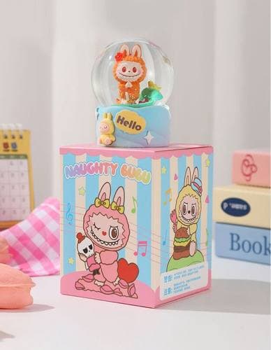 بلایند باکس گوی برفی لبوبو طرح Naughty Gubu