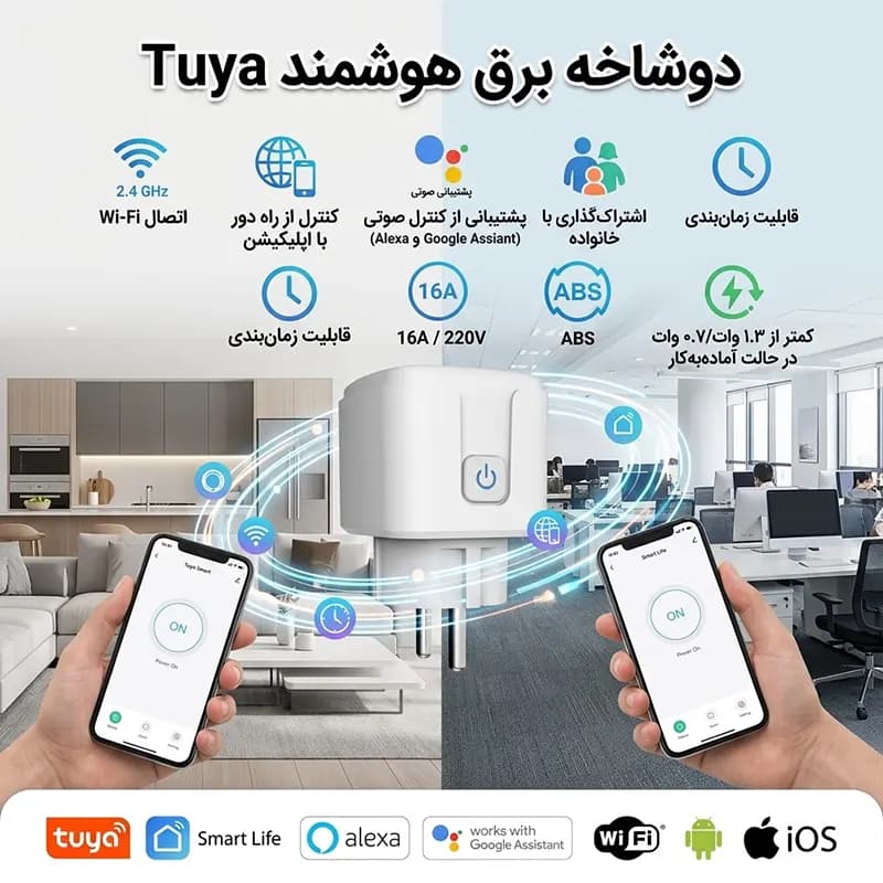 دوشاخه برق هوشمند Tuya — تصویر ۱۲