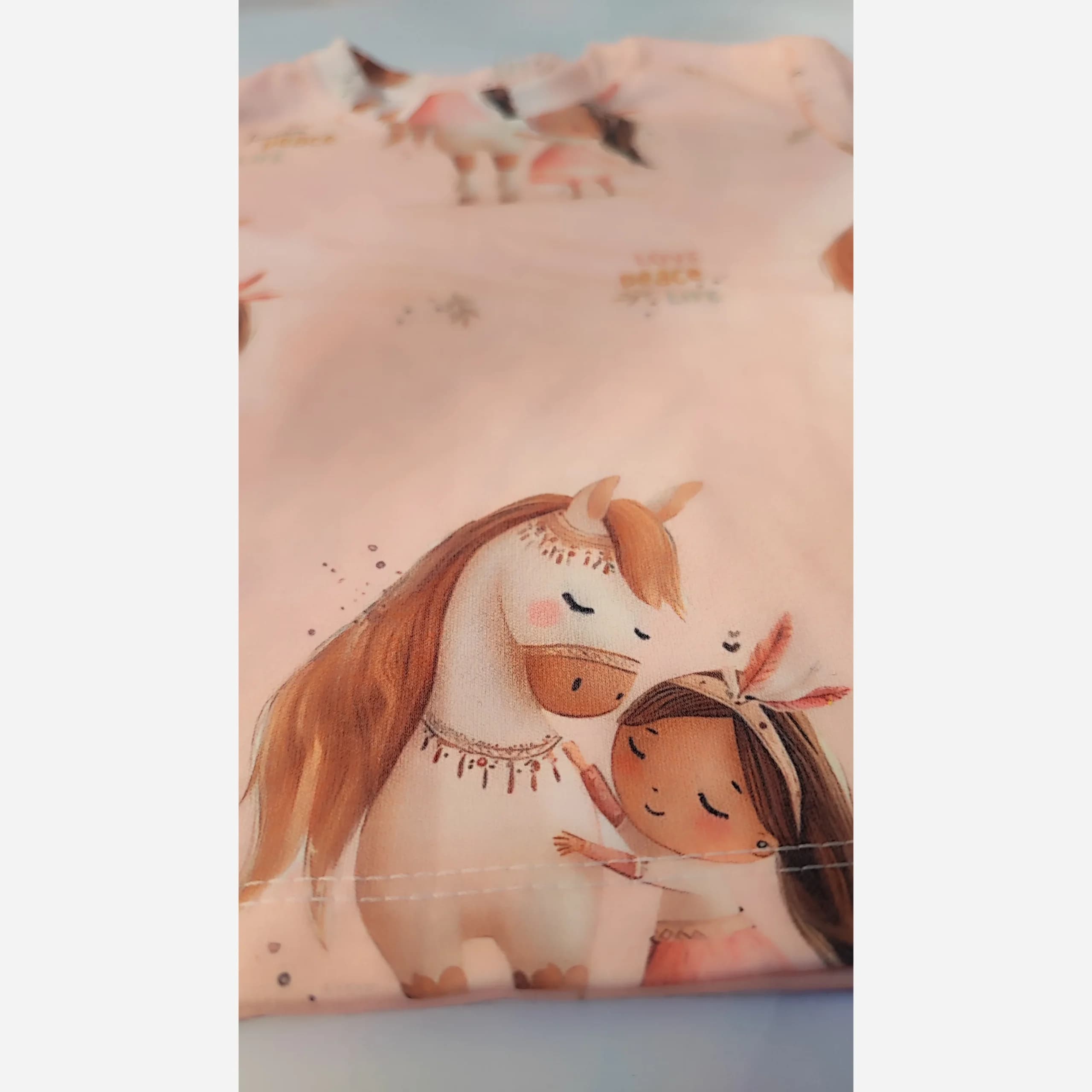 ست بلوز و شلوار راحتی بچگانه نخ و پنبه سایز 35 تا 50 — تصویر ۶