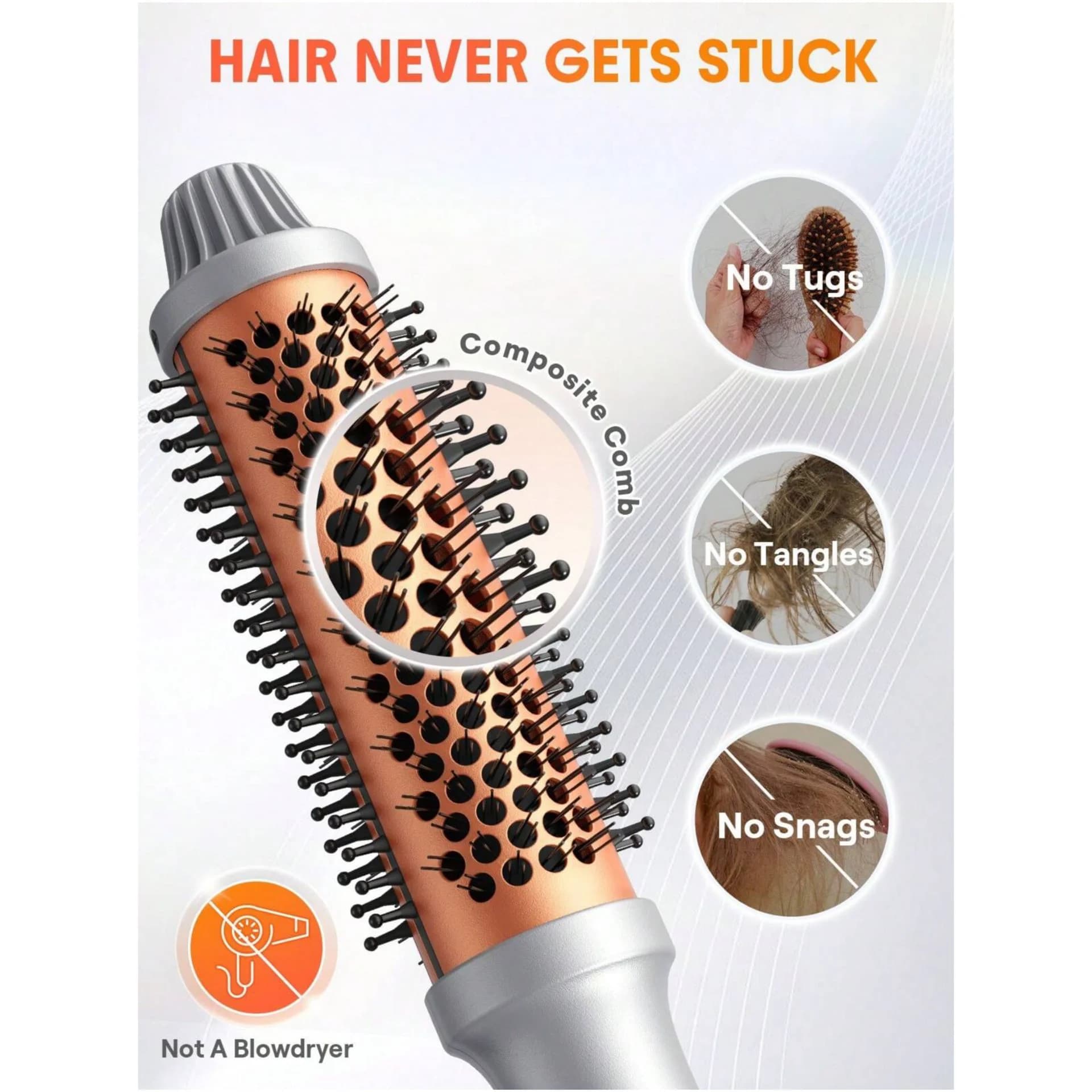 برس حرارتی شیگلم مدل IT-CURL THERMAL BLOWOUT قطر 38mm — تصویر ۵