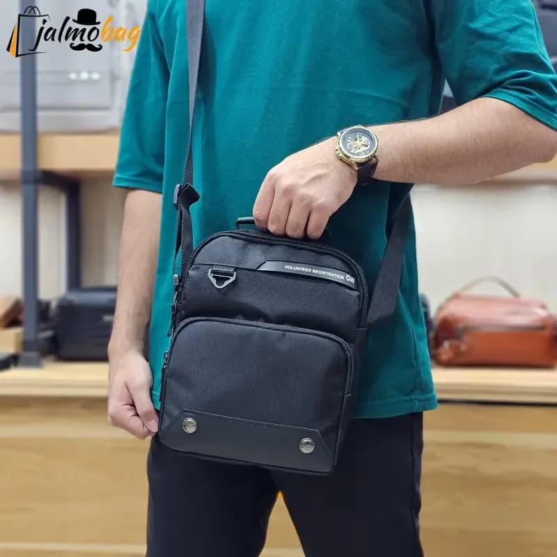 کیف دوشی دستی برزنتی اعلاء بزرگ — تصویر ۵