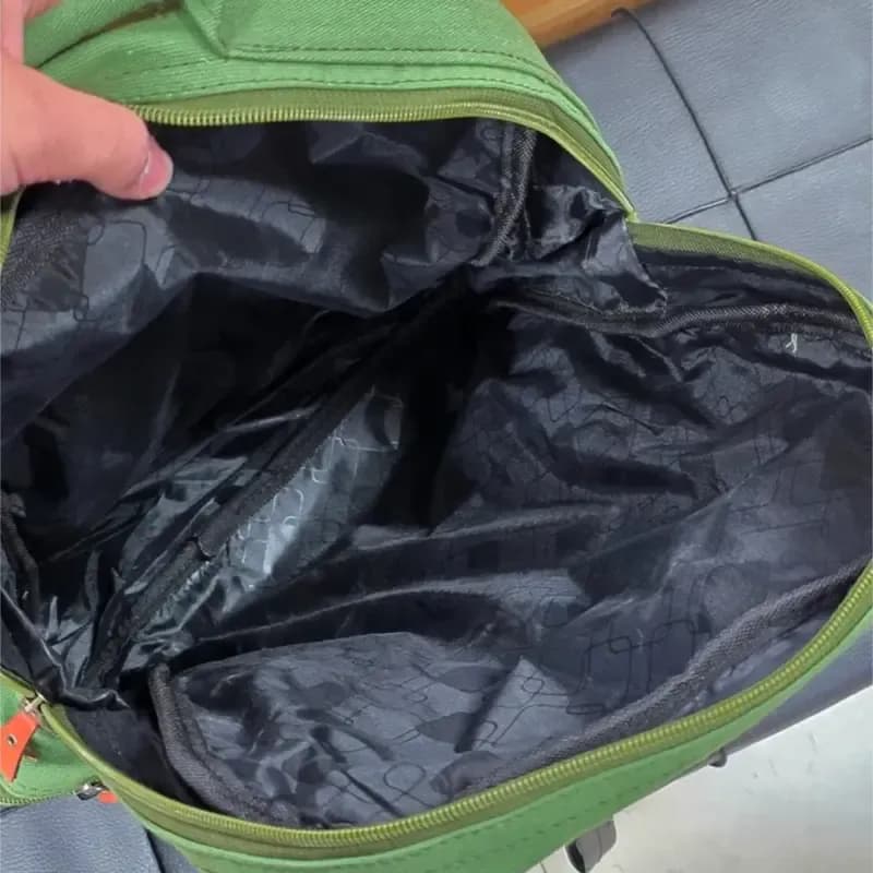 کوله پشتی برزنتی اسپرت مناسب خانم ها و آقایان جنس خارجی ابعاد 44x30x13 سانتی متر — تصویر ۸
