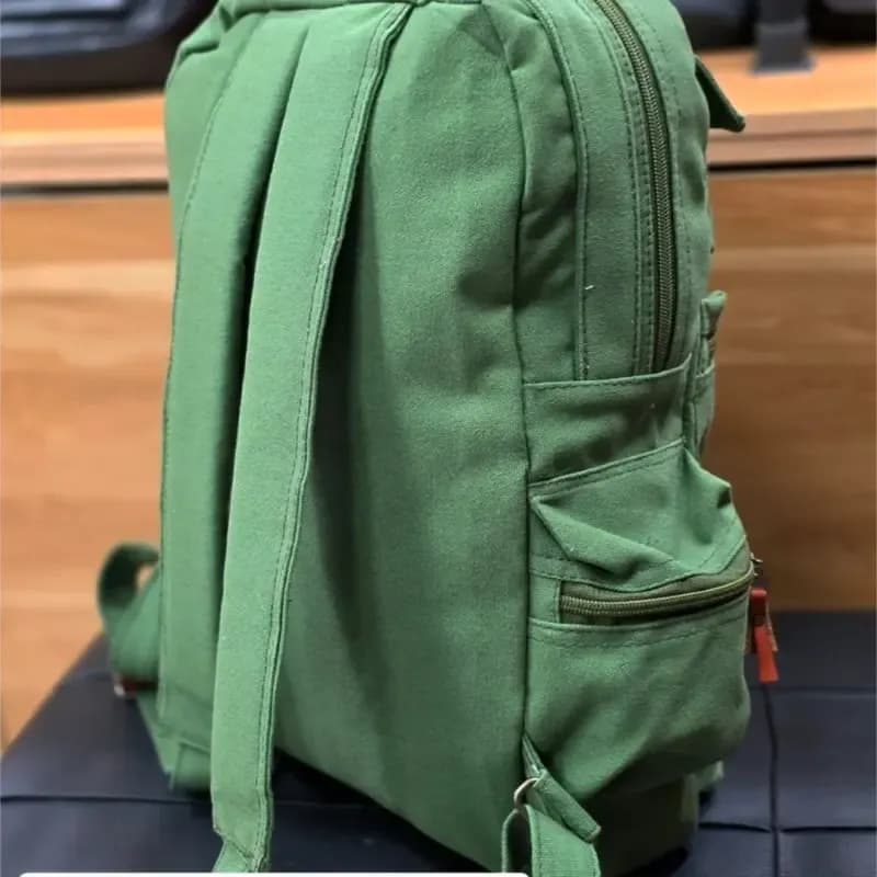 کوله پشتی برزنتی اسپرت مناسب خانم ها و آقایان جنس خارجی ابعاد 44x30x13 سانتی متر — تصویر ۶