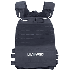 جلیقه وزنه متغیر LIVEPRO مدل LP8194 وزن 10کیلوگرم