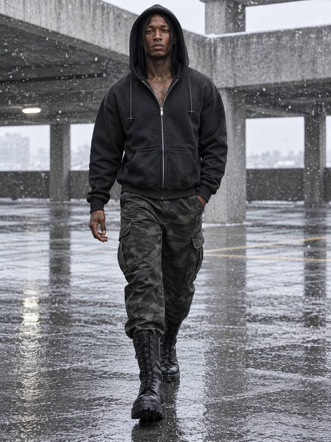 Urban Core Zip Sweatshirt | سوییشرت زیپ‌دار Urban Core — تصویر ۶
