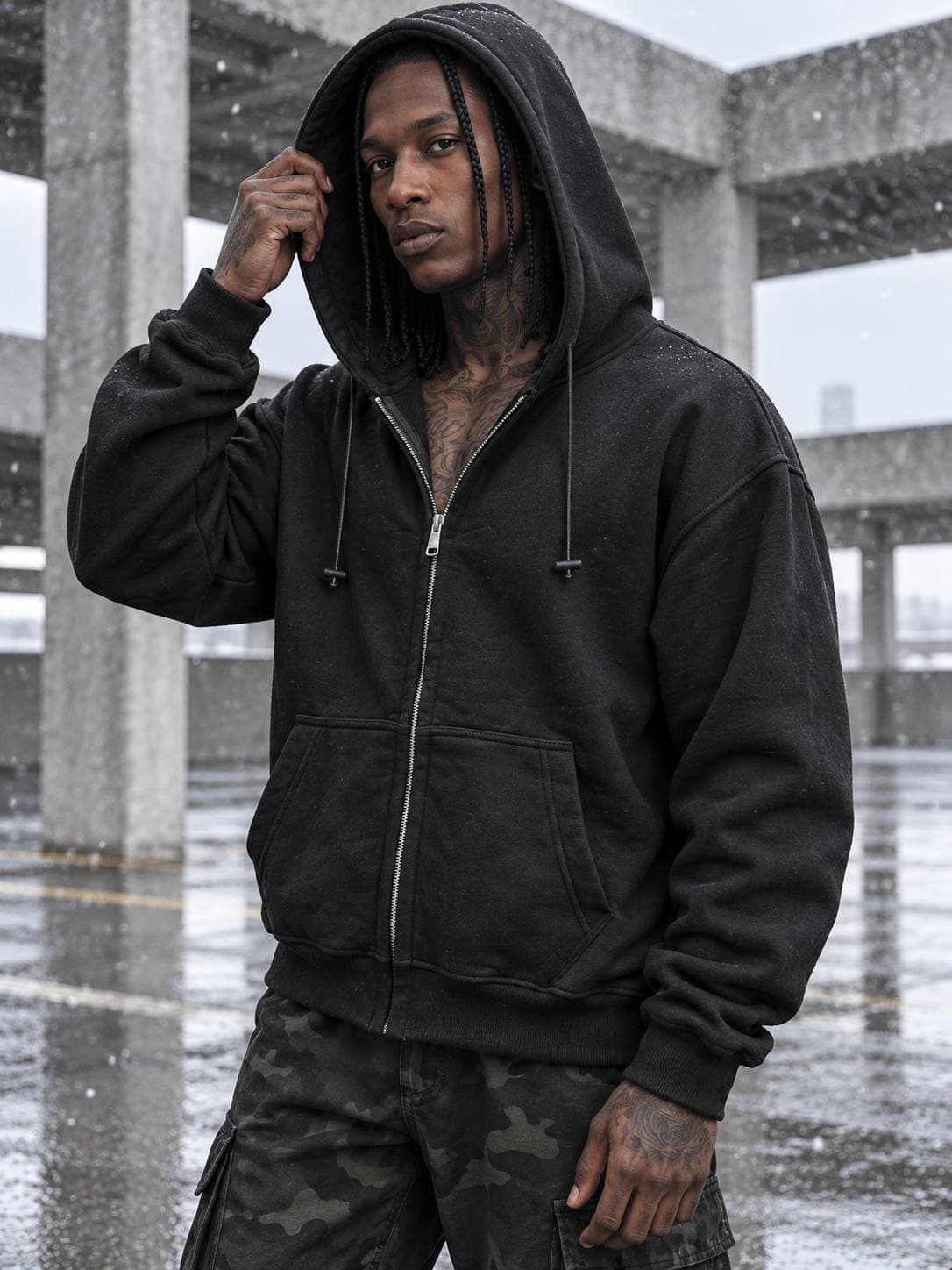 Urban Core Zip Sweatshirt | سوییشرت زیپ‌دار Urban Core — تصویر ۷