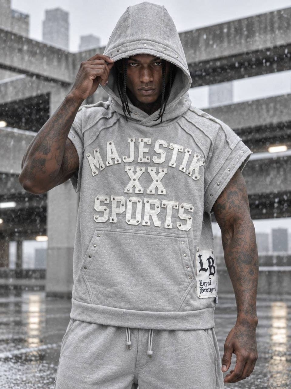 هودی وست Majestic XX Sports — تصویر ۴
