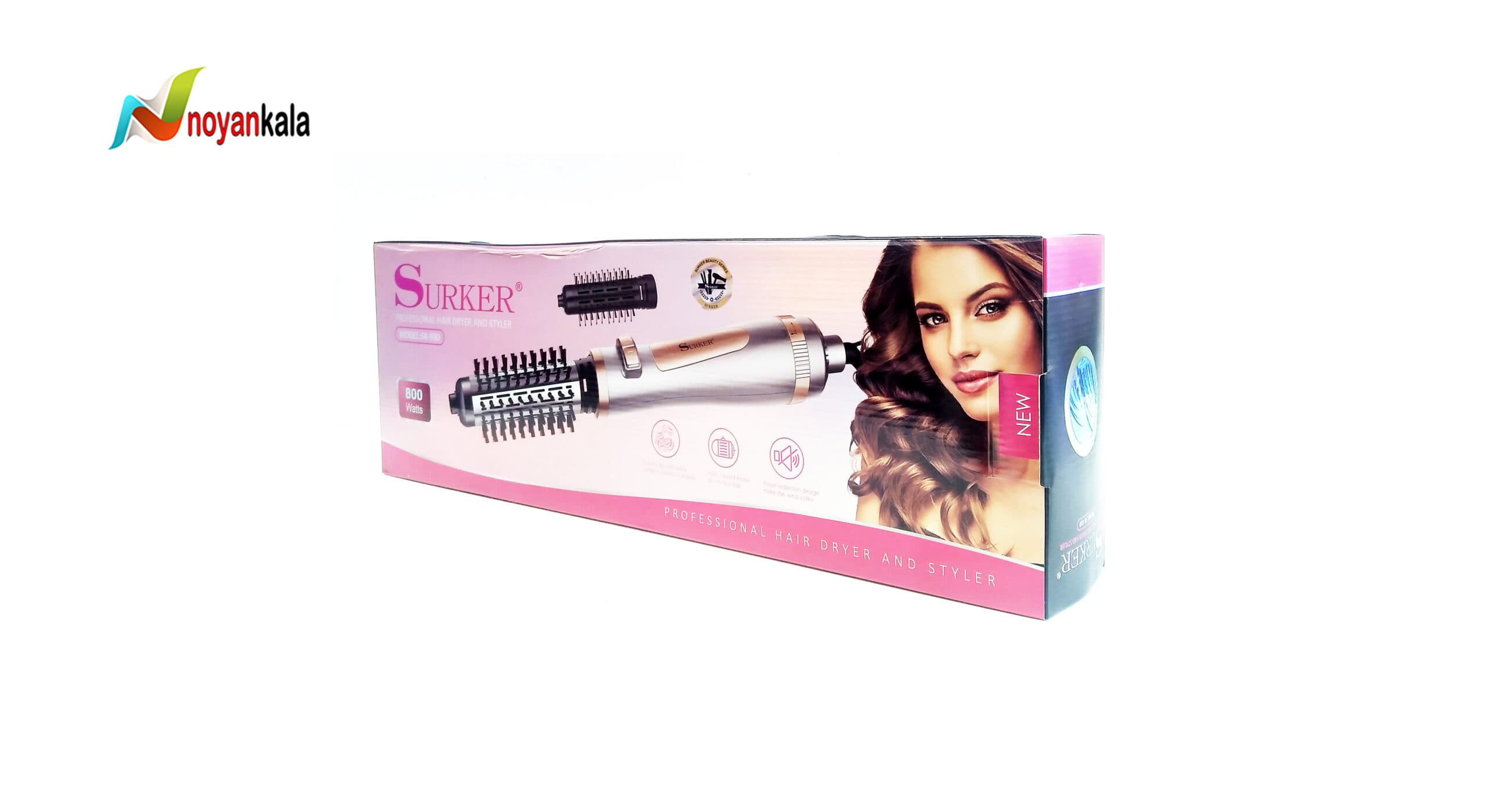 سشوار برس دار چرخشی سورکر مدل SK-930 — تصویر ۶
