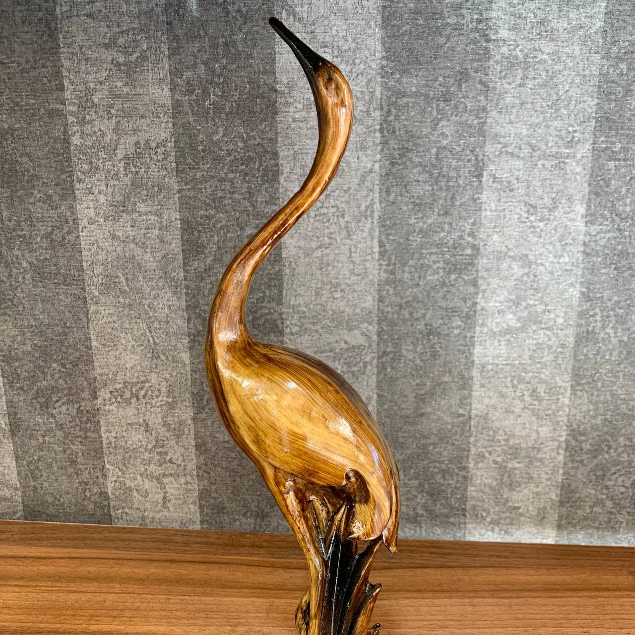 مجسمه دکوری حواصیل بزرگ — تصویر ۴
