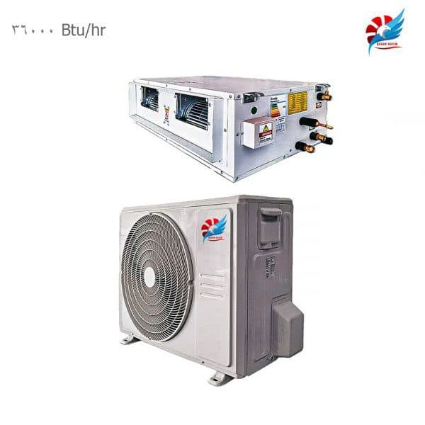 داکت اسپلیت مدل BH-36000B1 برند بهار نسیم — تصویر ۲