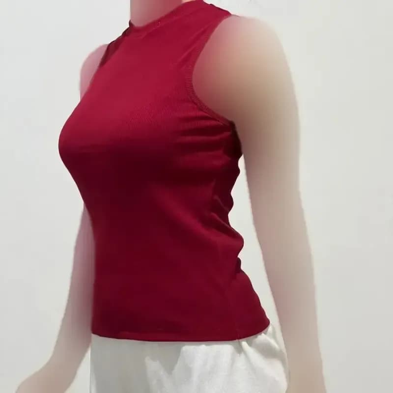 تاپ بیسیک کبریتی زنانه مدل 1130 مناسب سایز 38 تا 46 — تصویر ۸