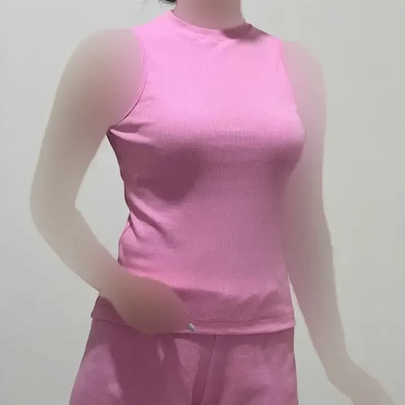 تاپ بیسیک کبریتی زنانه مدل 1130 مناسب سایز 38 تا 46 — تصویر ۶