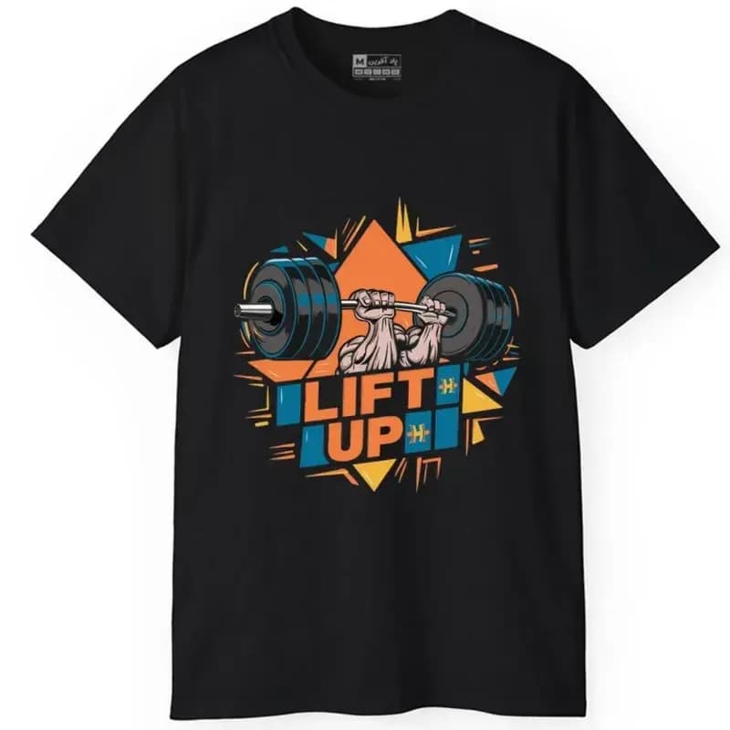 تیشرت آستین کوتاه مردانه مدل باشگاه بدنسازی — تصویر ۱۰