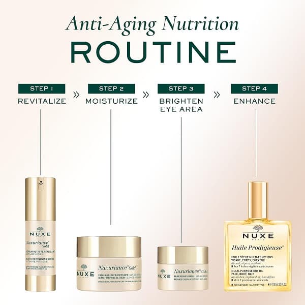 سرم ضد پیری نوکس مدل Nuxuriance Gold حجم 30 میلی لیتر — تصویر ۸