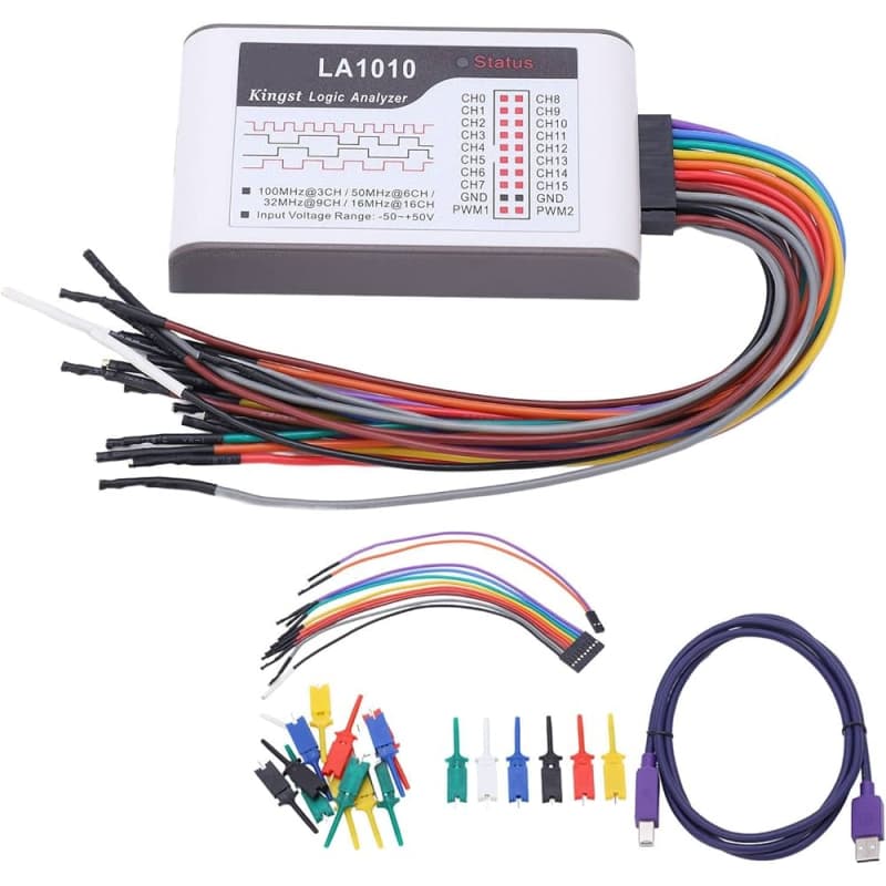 لاجیک آنالایزر 16 کاناله 100MHZ مدل LA1010 — تصویر ۳