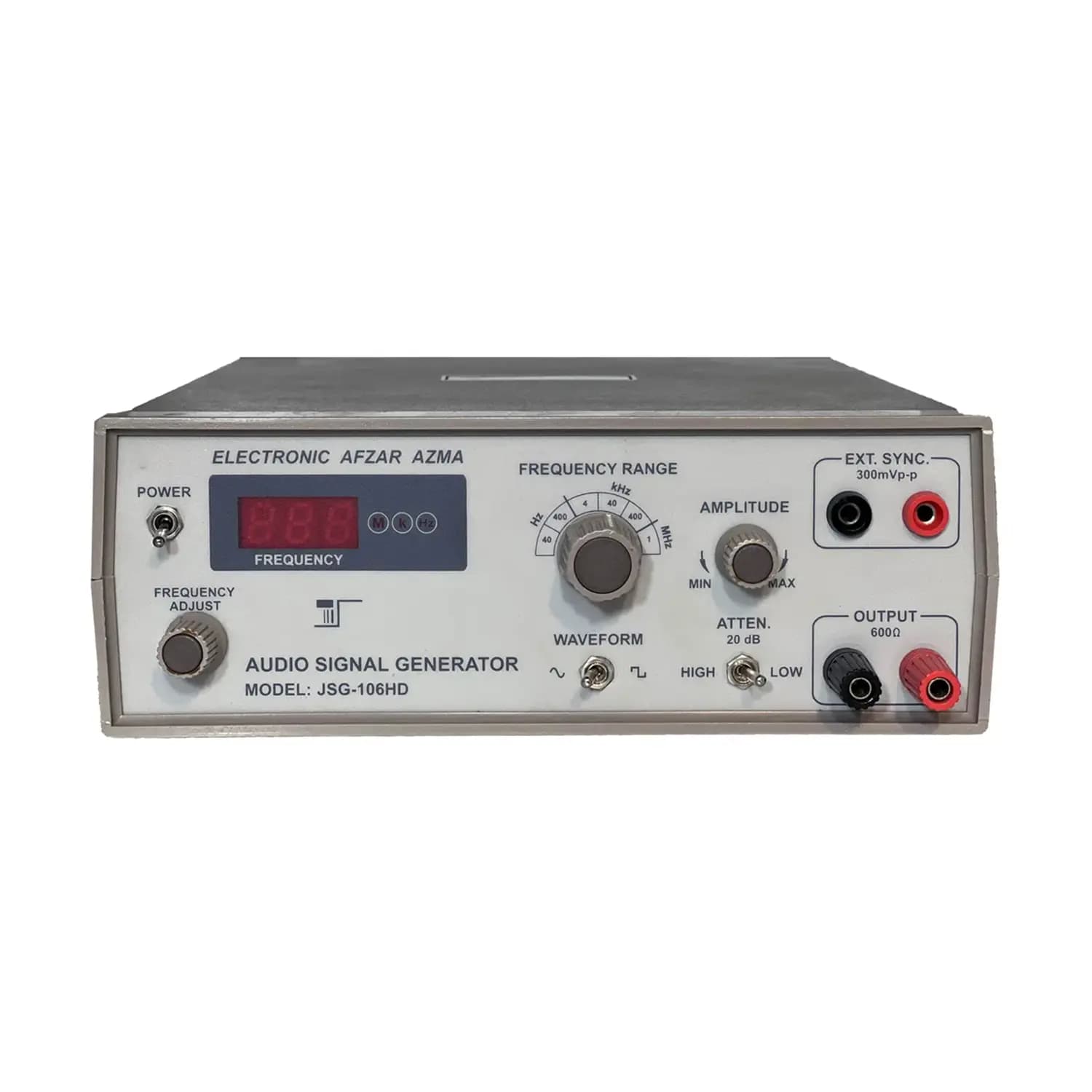آدیو (صوت) سیگنال ژنراتور افزارآزما JSG-106HD — تصویر ۳