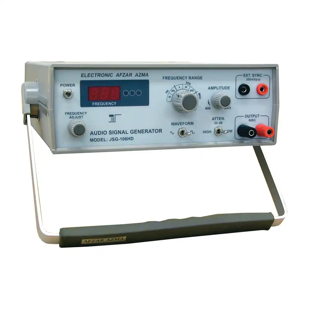 آدیو (صوت) سیگنال ژنراتور افزارآزما JSG-106HD — تصویر ۲